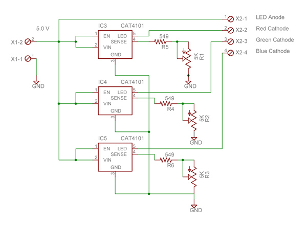 Constant current drive circuit Constant current drive circuit